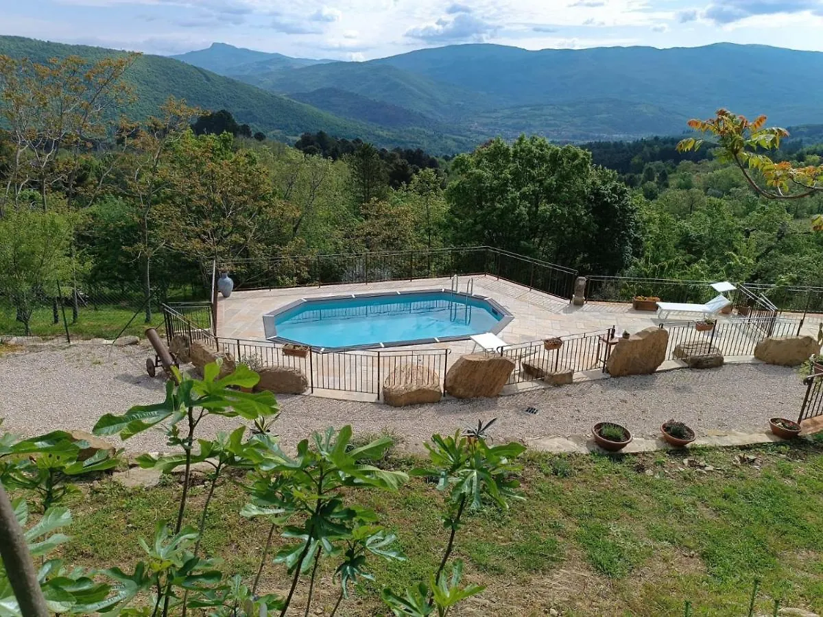 Дом отдыха Rustico Toscano Castel Focognano